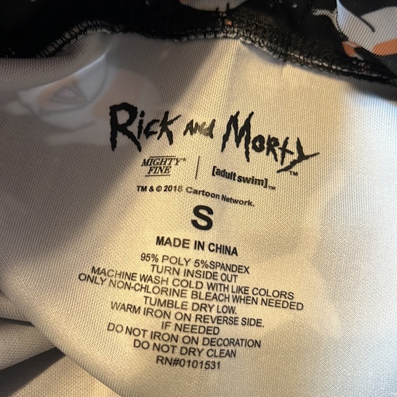 Might Fine Adult Swim Rick And Morty Void Cats Skater Skirt - Picture 2 of 4